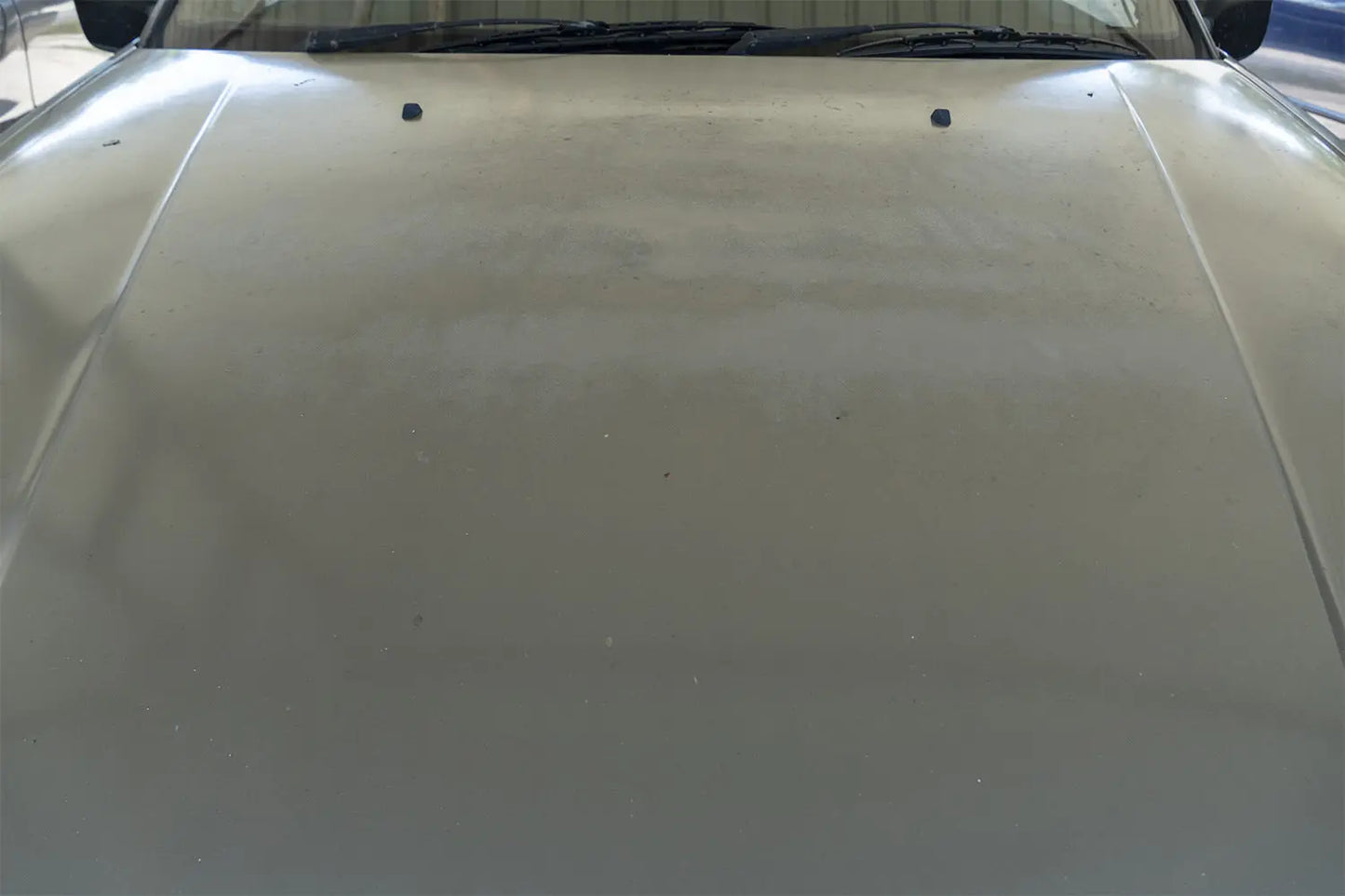 peeling clear coat