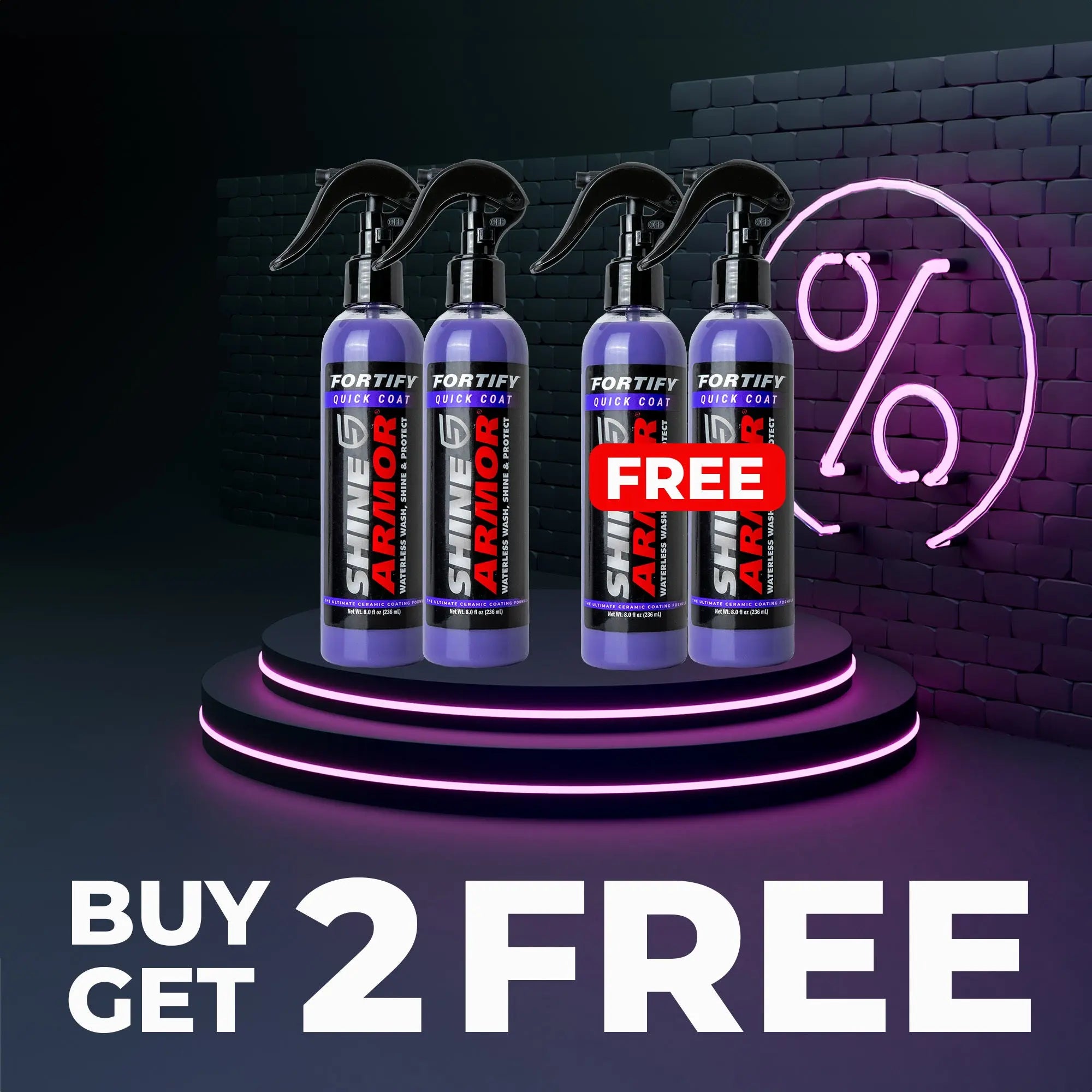 11.11 Sale - Buy 2 Get 2 - Fortify Quick Coat Shine Armor