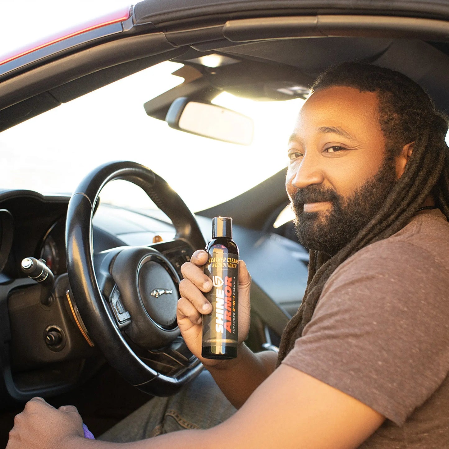 
                  
                    Car Leather Cleaner and Conditioner Shine Armor
                  
                