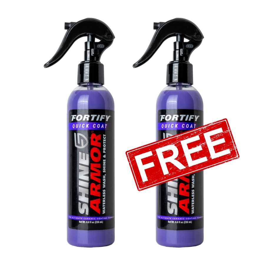 PROMO: Buy 1 Get 1 FREE -  Fortify Quick Coat Shine Armor