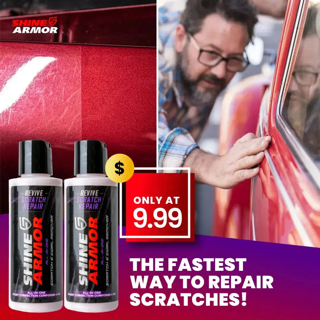 PROMO: Get 2 Revive Car Scratch Remover bottles FOR $9.99 ONLY Shine Armor